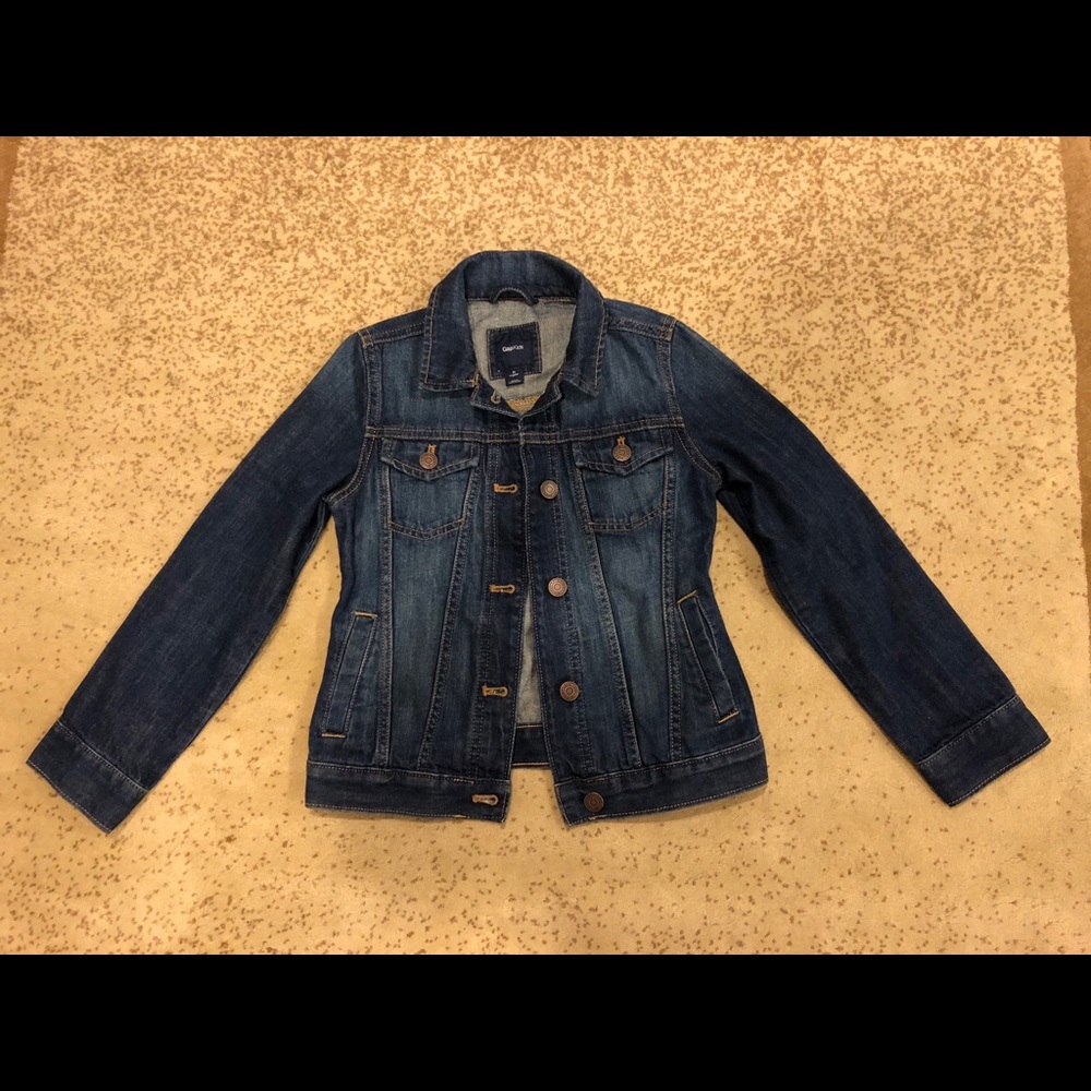 GapKids jean jacket- like new- size M